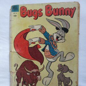1953 Dell Comic Book: Bugs Bunny #30, 10c cover